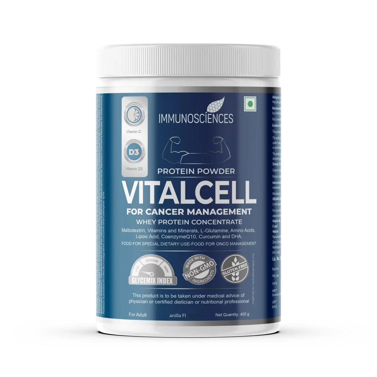 Vitalcell Whey Protein Concentrate | Advanced Clinical Nutrition Formula