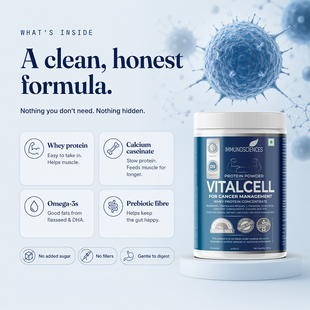 Vitalcell Whey Protein Concentrate | Advanced Clinical Nutrition Formula