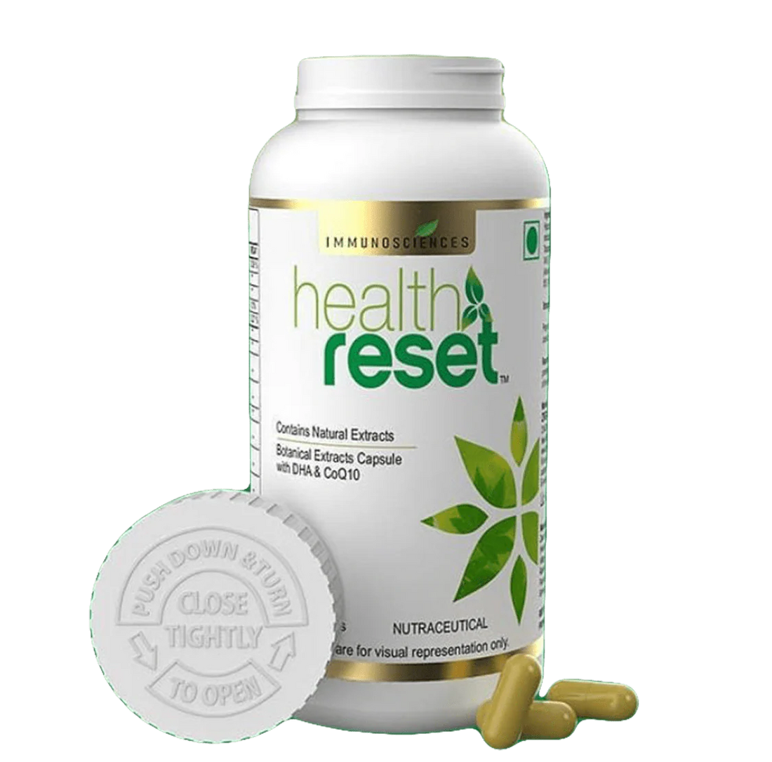 Health Reset – Advanced Detox &amp; Cellular Health Support Supplement – 60 Capsules