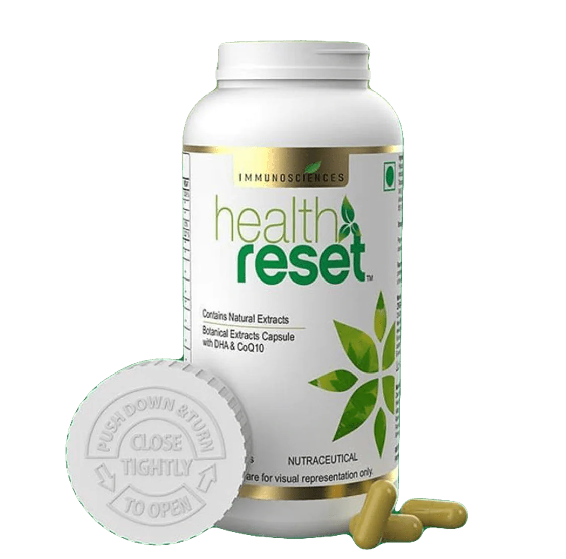 Health Reset – Advanced Detox &amp; Cellular Health Support Supplement – 60 Capsules